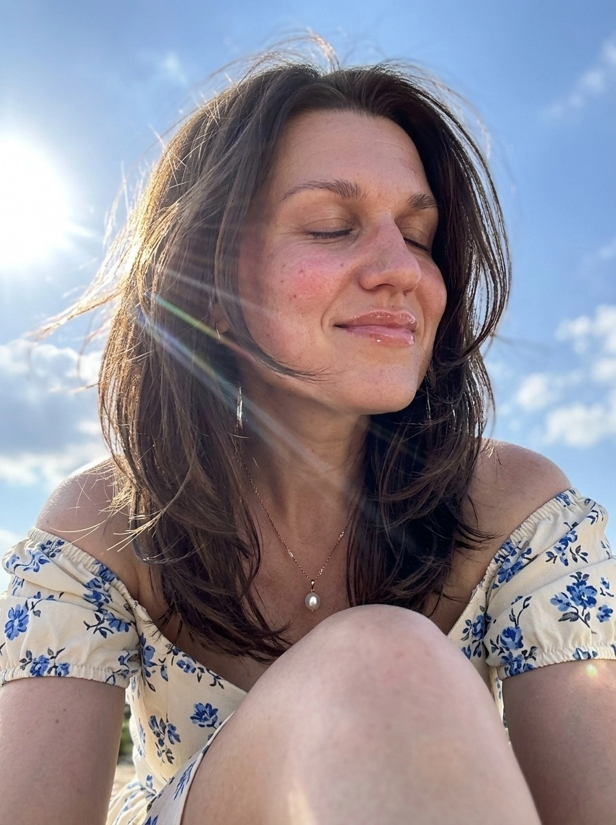 Low-Angle Summer Portrait